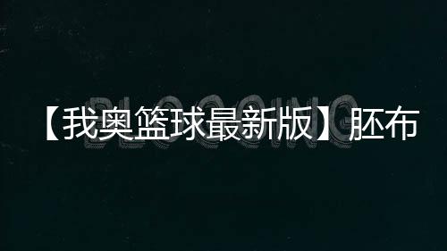 【我奥篮球最新版】胚布是什么布